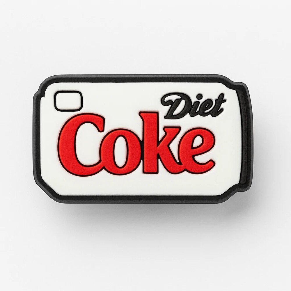 Diet Coke Soda Can Shoe Charm | Fits Crocs & Clogs | Cute Drink Jibbitz Style